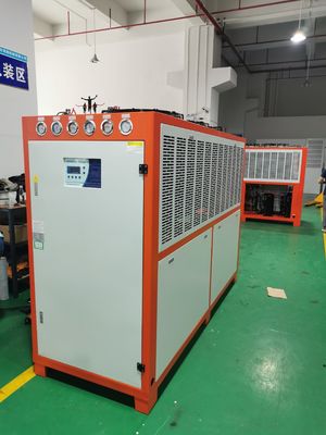 R134a Draagbare waterkoelinstallaties met PLC-besturingssysteem Chemische koeler