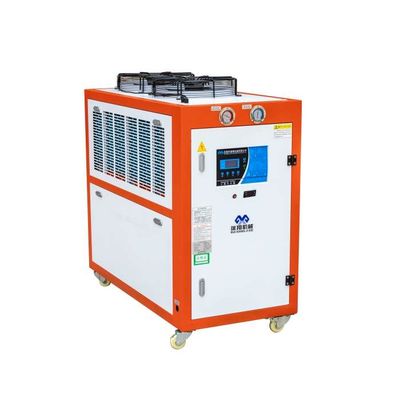 R134A/R410A Draagbare watergekoelde koelmachine Draagbare waterkoeler dubbelcirculatiesysteem