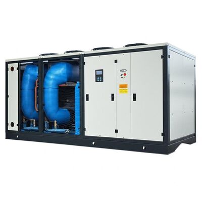 Inlaatvermogen 318KW Luchtgekoelde waterkoeler 380V 3Ph 50Hz commerciële waterkoeloplossing Pompvermogen 075KW